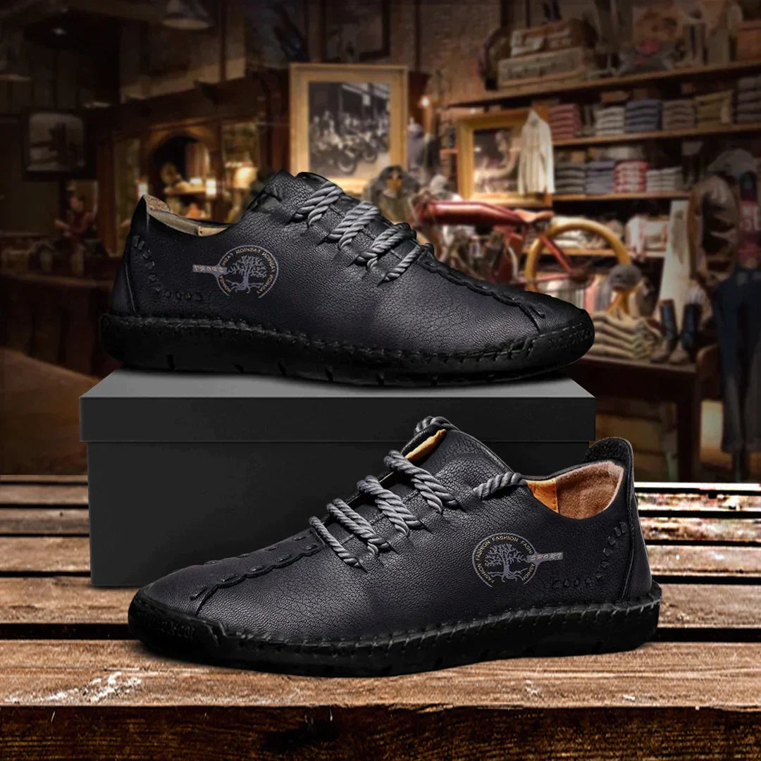 Sam Casual Shoes | High-Quality Leather, Vintage Style