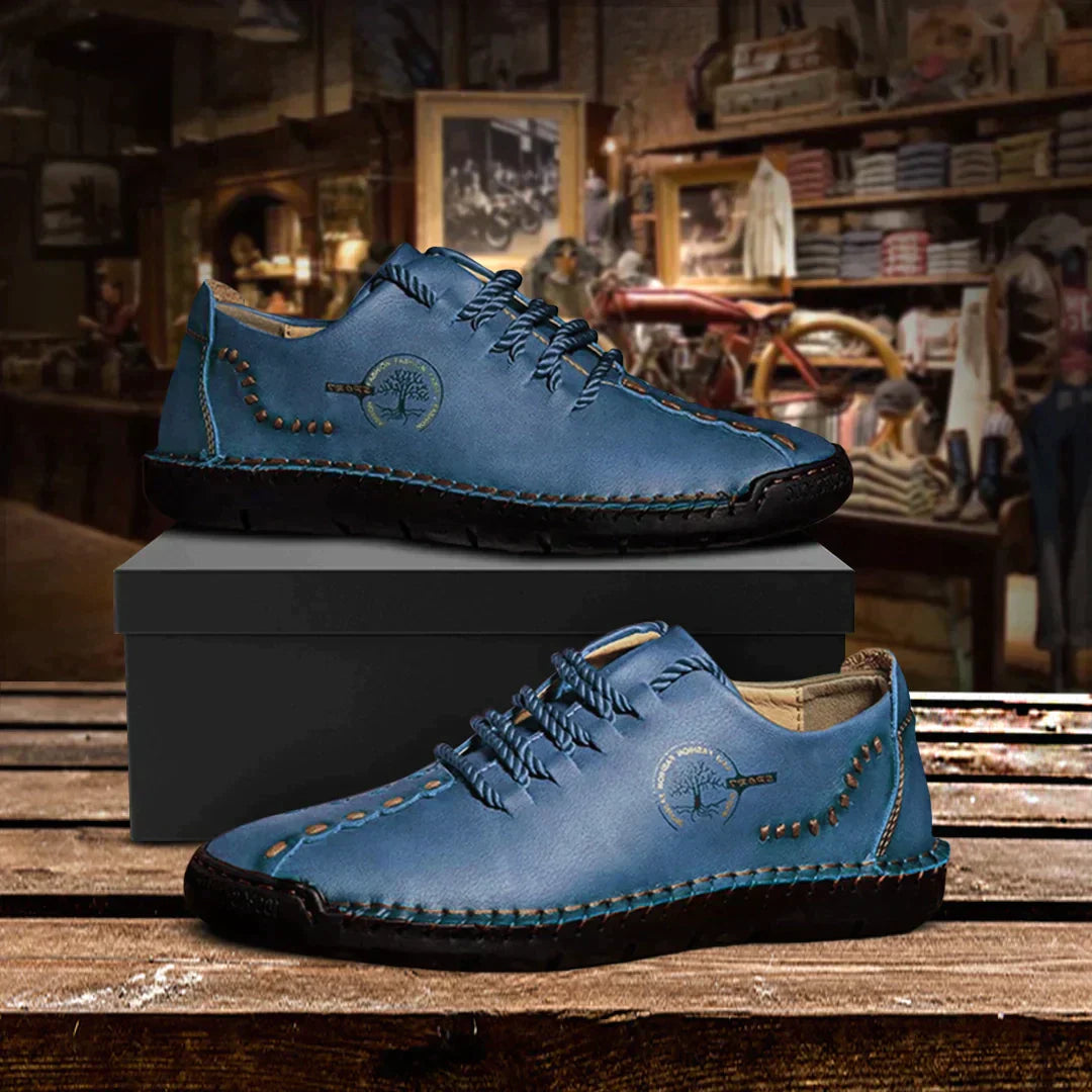 Sam Casual Shoes | High-Quality Leather, Vintage Style