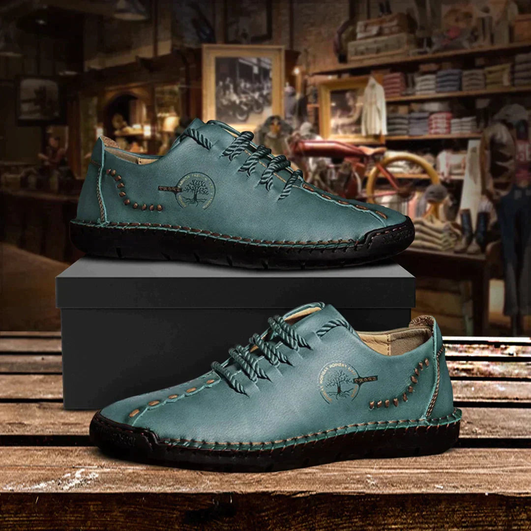Sam Casual Shoes | High-Quality Leather, Vintage Style