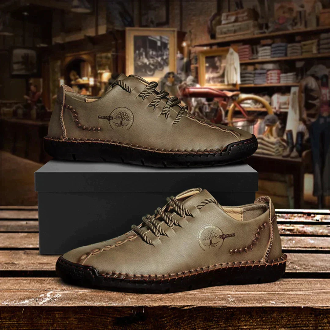 Sam Casual Shoes | High-Quality Leather, Vintage Style