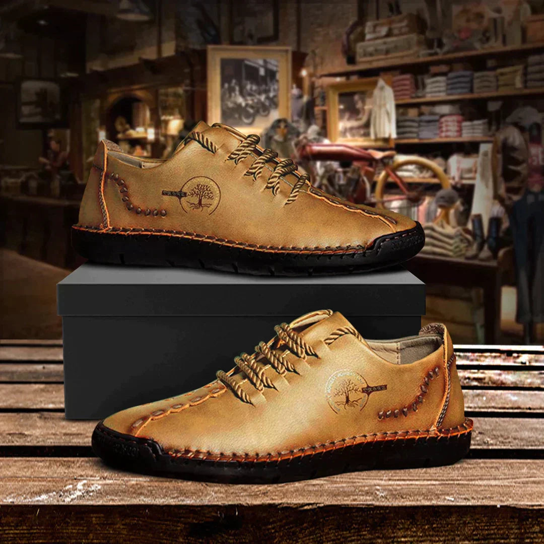 Sam Casual Shoes | High-Quality Leather, Vintage Style