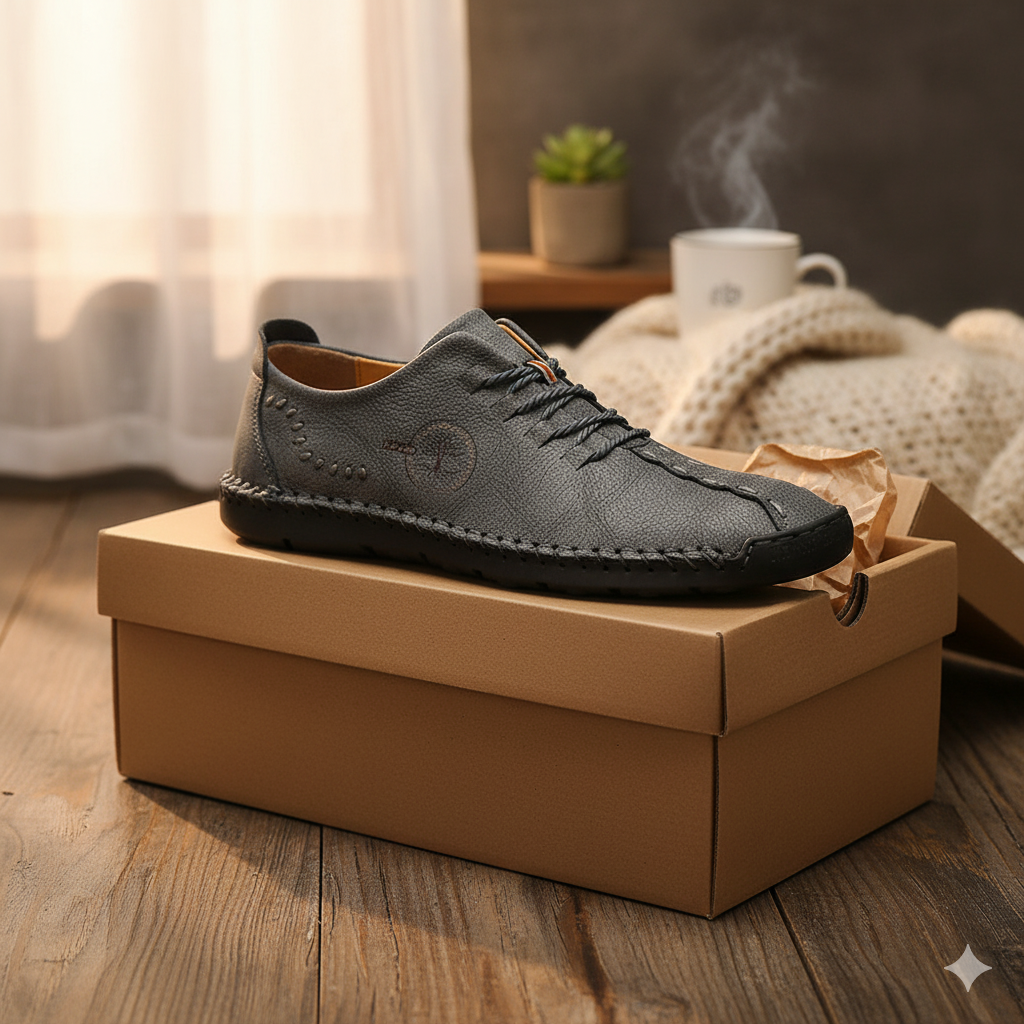 Sam Casual Shoes | High-Quality Leather, Vintage Style