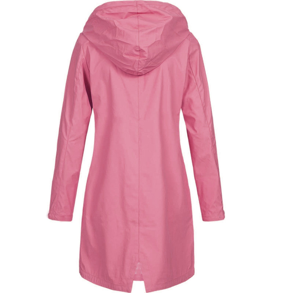 Stylish Women's Rain Jacket – Waterproof & Modern