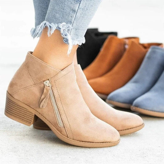 Sienna Women's Chelsea Boots | High-Quality Suede, Timeless Design