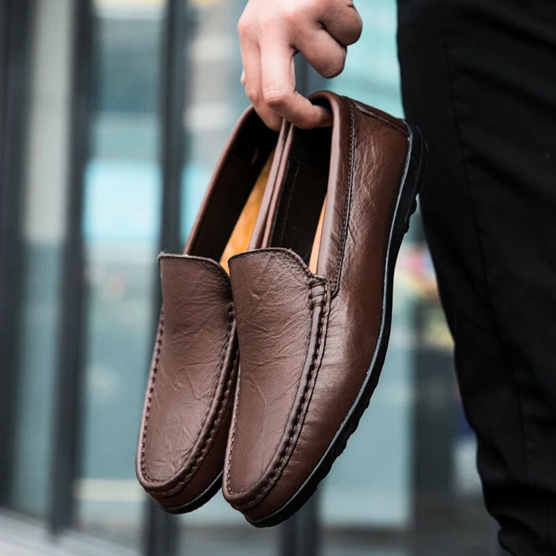 Sierra Men's Loafers Black | Comfortable Fit, Casual and Formal