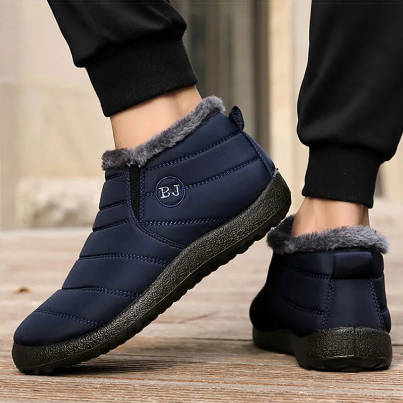 Silo Men's Winter Slip-ons | Waterproof with Fleece Lining