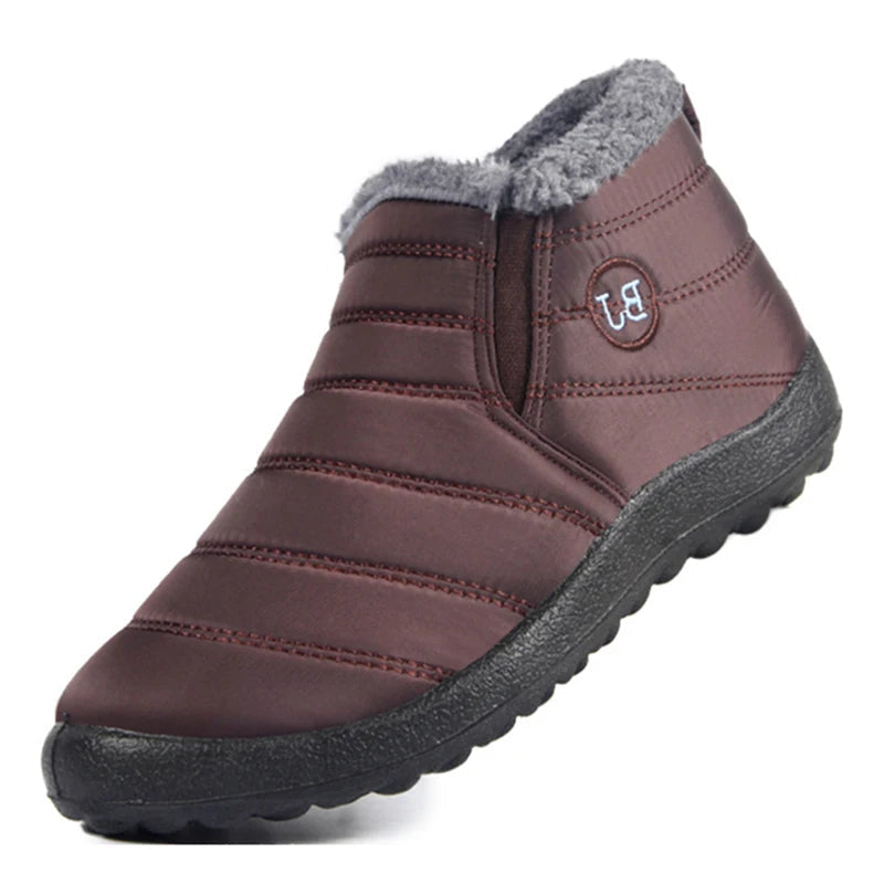 Silo Men's Winter Slip-ons | Waterproof with Fleece Lining