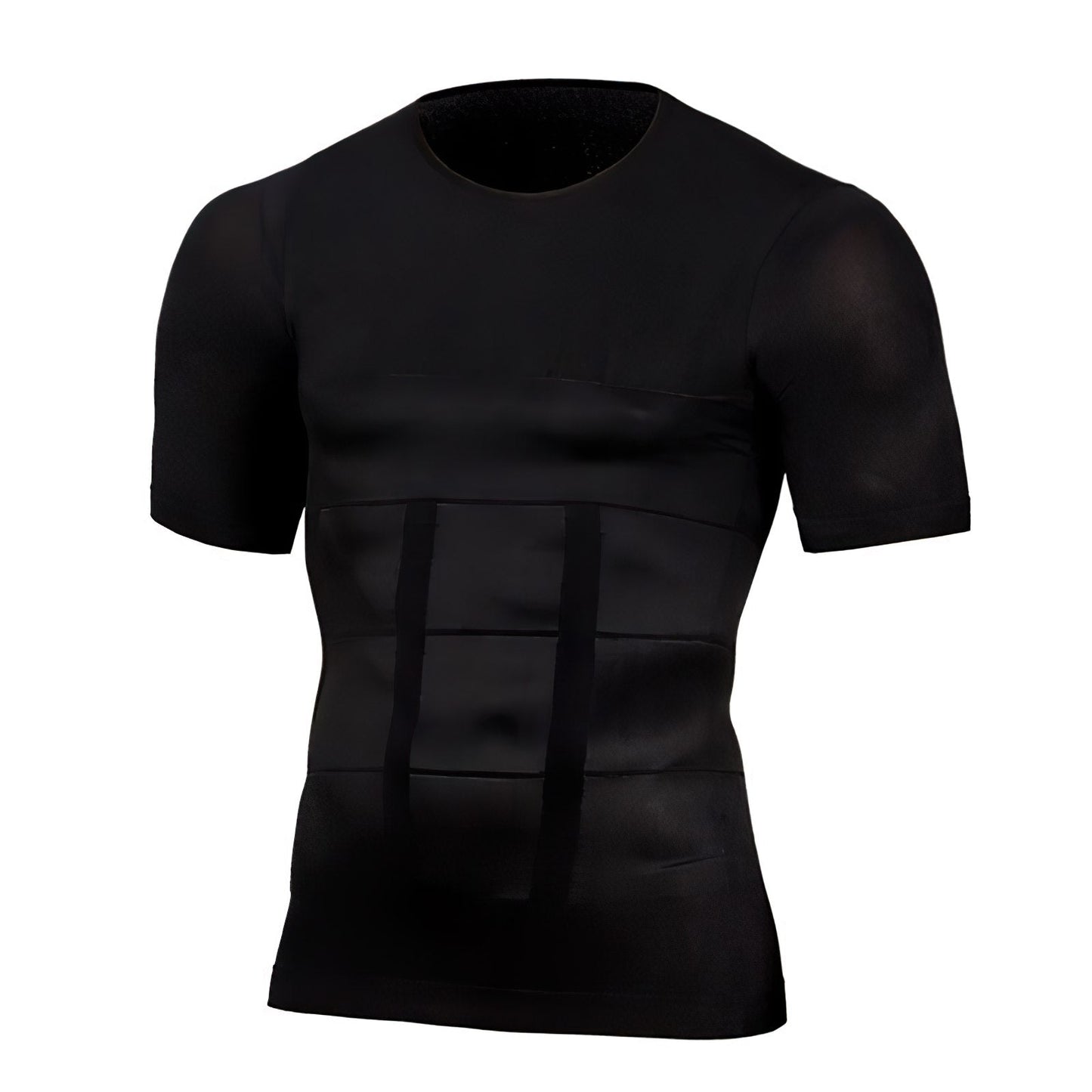 Sleek Men's Fitted Dri Fit T-Shirt | Breathable, Muscle Support Fabric 0