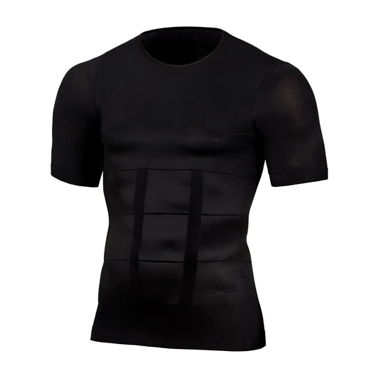 Sleek Men's Fitted Dri Fit T-Shirt | Breathable, Muscle Support Fabric 0