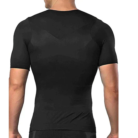 Sleek Men's Fitted Dri Fit T-Shirt | Breathable, Muscle Support Fabric 1
