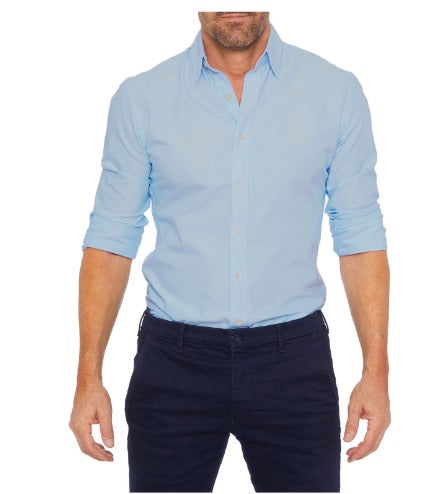 Sleek Men's Zip Shirt | Lightweight Egyptian Cotton Blend 0