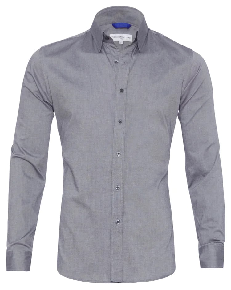 Sleek Men's Zip Shirt | Lightweight Egyptian Cotton Blend 3