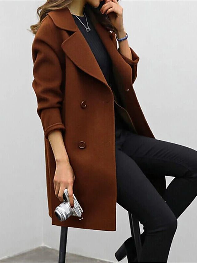 Sofie Ladies Trench Coat | Timeless Design, Tailored, Black