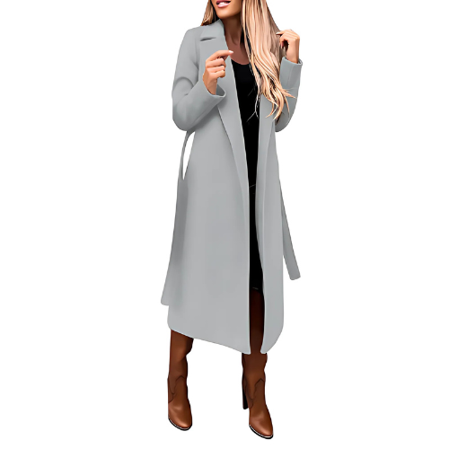 Sophie Lange Women's Winter Coat | High-Quality Wool Blend, Stylish and Comfortable