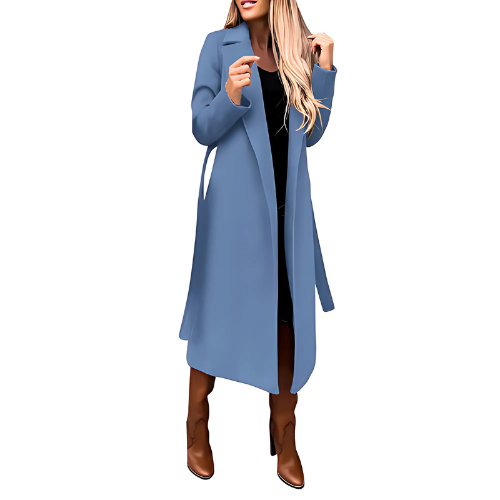 Sophie Lange Women's Winter Coat | High-Quality Wool Blend, Stylish and Comfortable