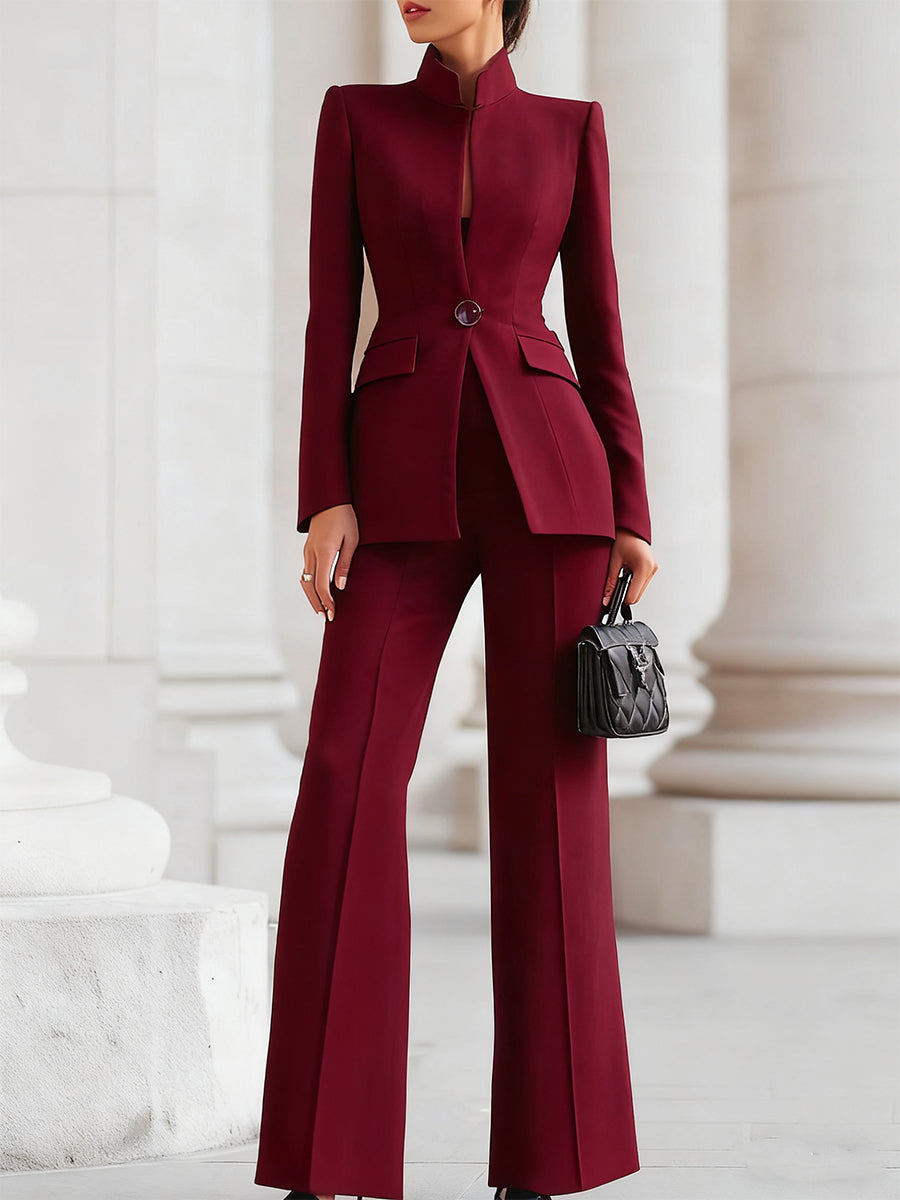 Sophie Women's Suit Set | Tailored Blazer and Trouser, Elegant Design 3