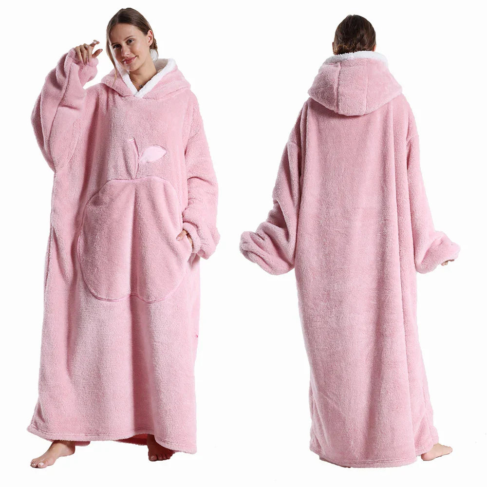 Sora Unisex Portable Blanket | Super Soft Plush, With Hood