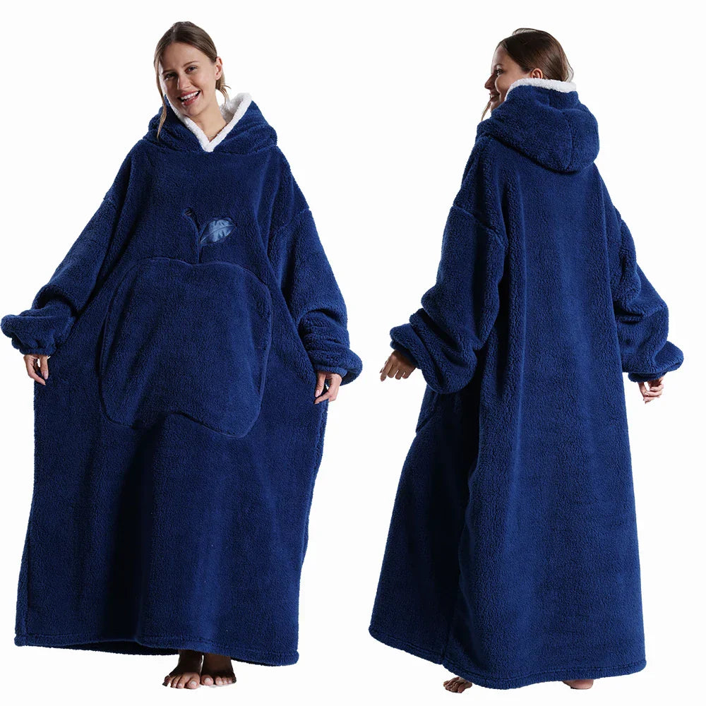 Sora Unisex Portable Blanket | Super Soft Plush, With Hood
