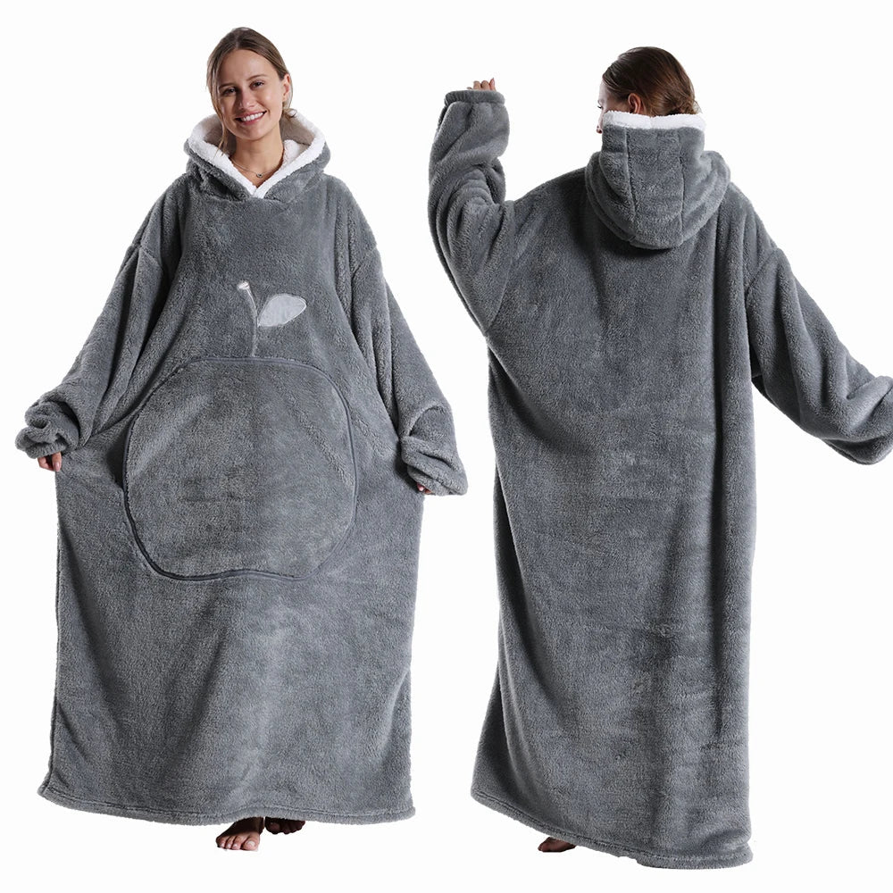 Sora Unisex Portable Blanket | Super Soft Plush, With Hood