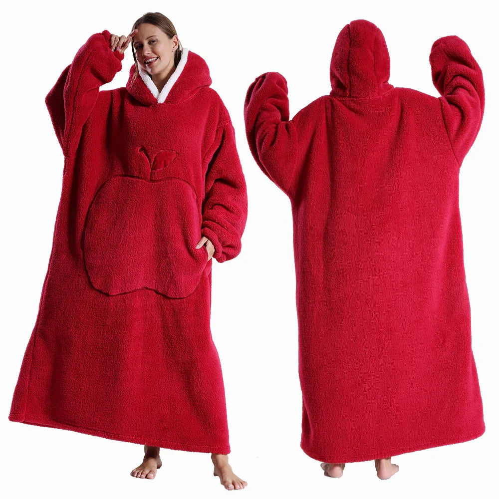 Sora Unisex Portable Blanket | Super Soft Plush, With Hood