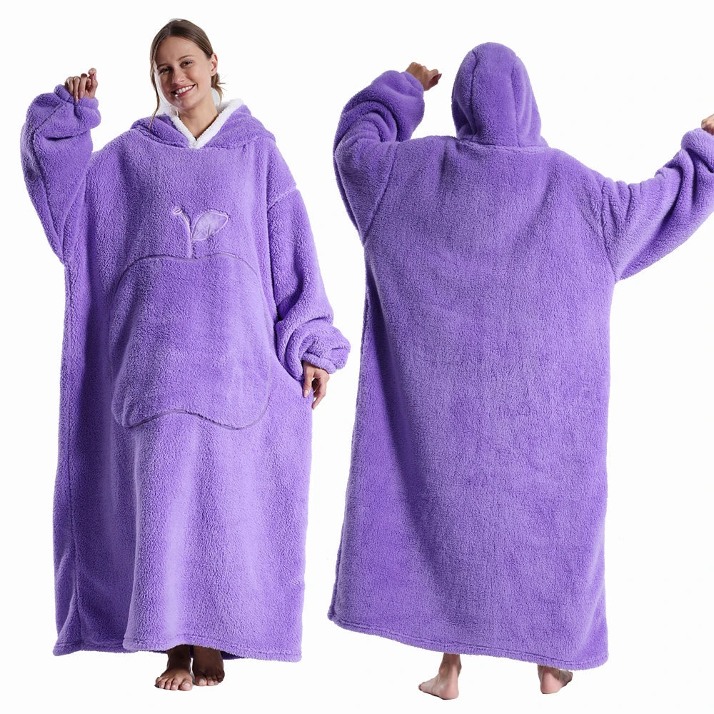 Sora Unisex Portable Blanket | Super Soft Plush, With Hood