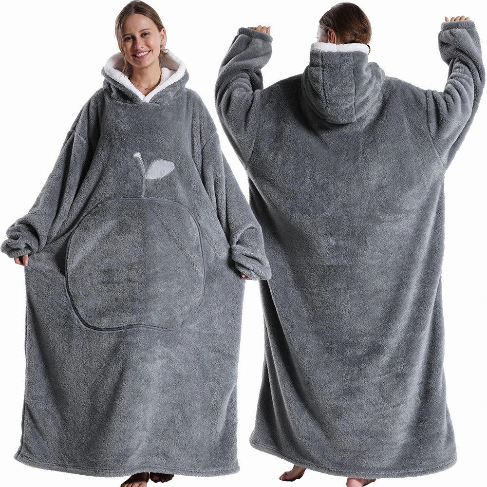 Sora Unisex Portable Blanket | Super Soft Plush, With Hood