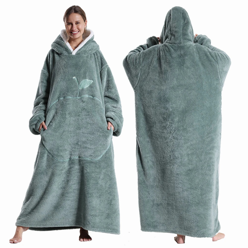 Sora Unisex Portable Blanket | Super Soft Plush, With Hood