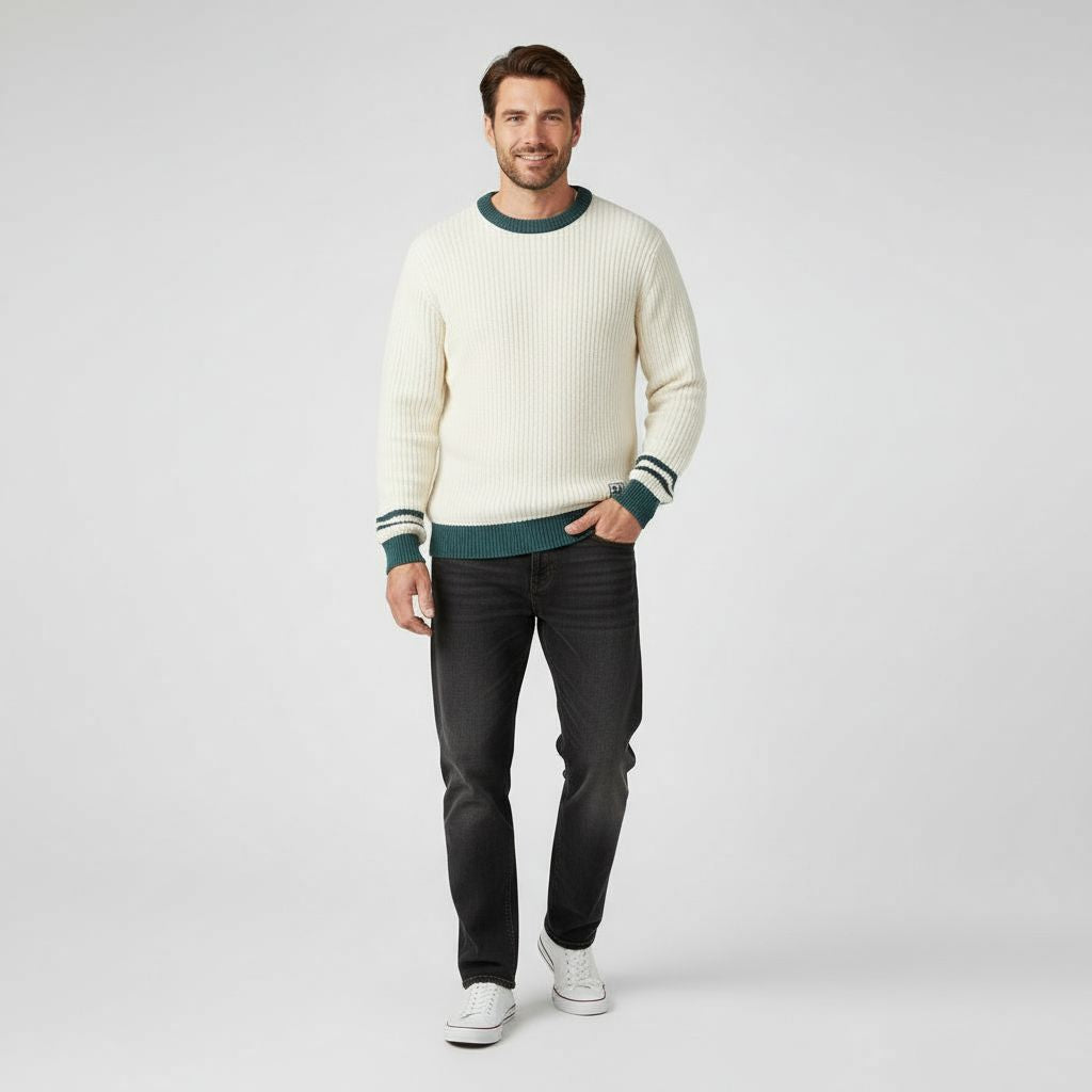 Sven Men's Sweater | Soft Knitted Oversized Fabric, Casual