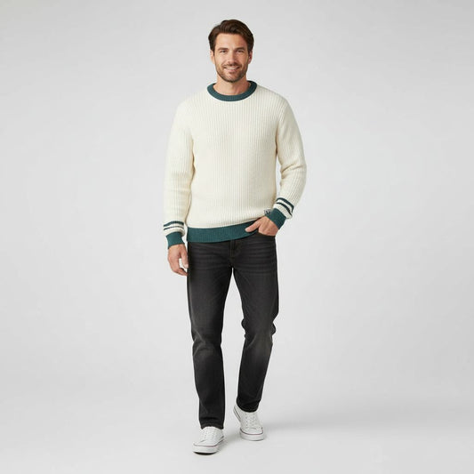 Sven Men's Sweater | Soft Knitted Oversized Fabric, Casual