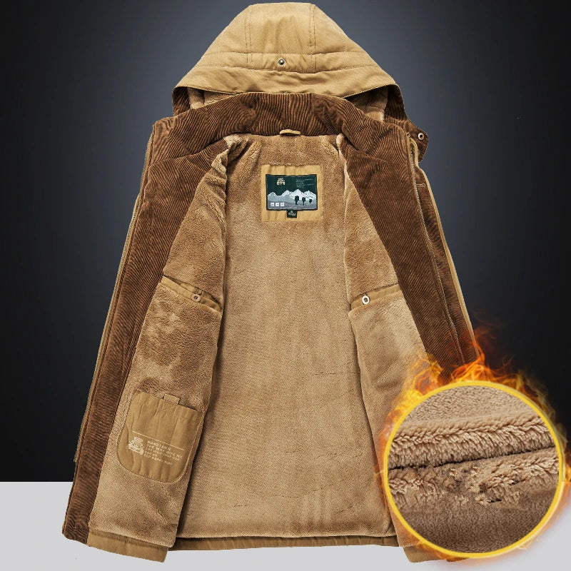 Sven Heren Winter Fleece Jacket | High-Quality Insulation, Wind and Cold Resistant