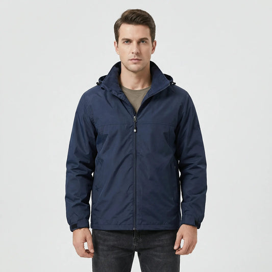 Talon Men's Jacket | Water-Repellent, Removable Hood 0