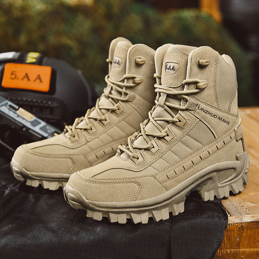 Talon Men's Tactical Work Boots | Waterproof Suede, Anti-Puncture, Non-Slip 0