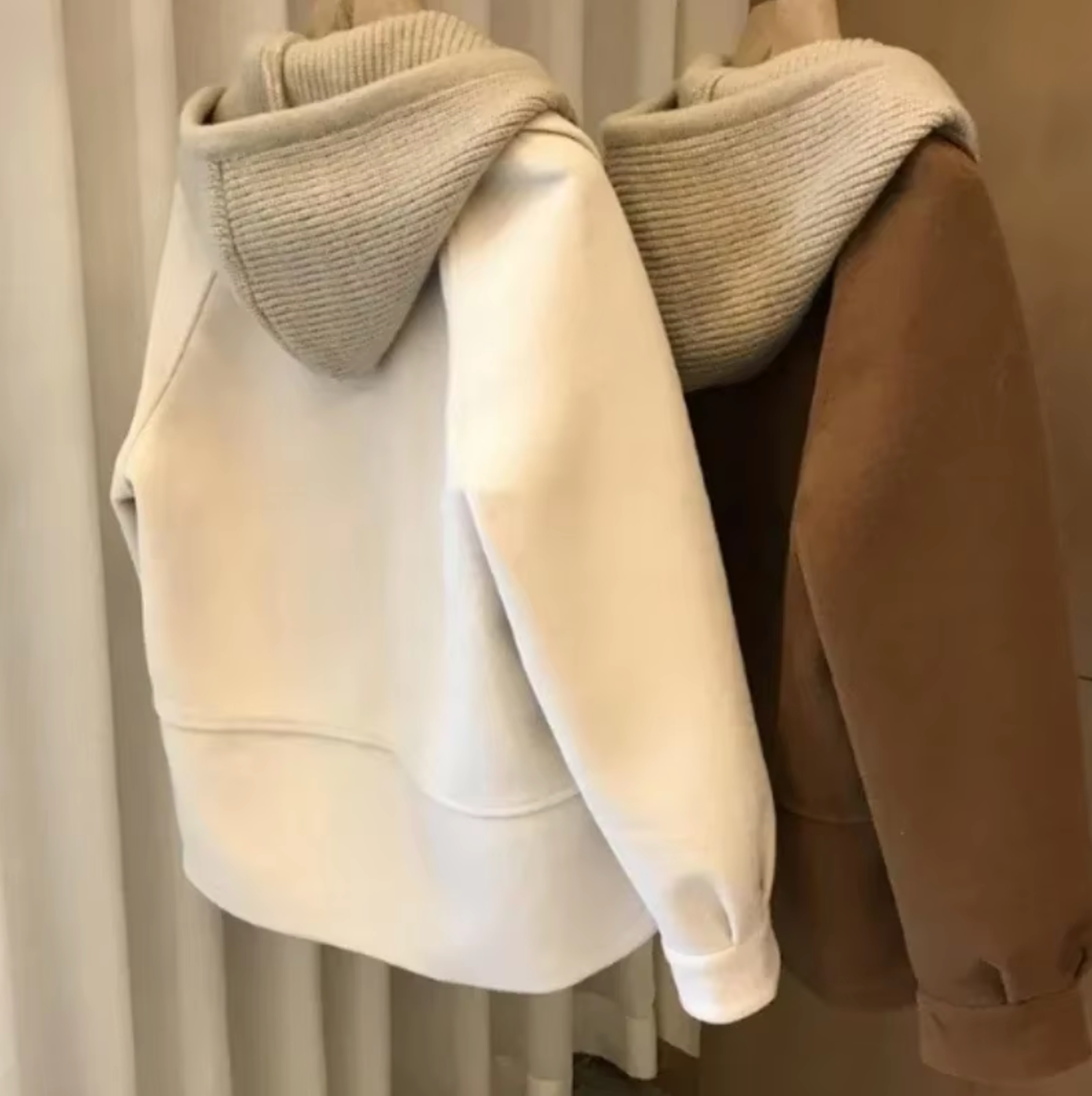 Tara Women's Hooded Jacket | Premium Wool, Elegant Design 2