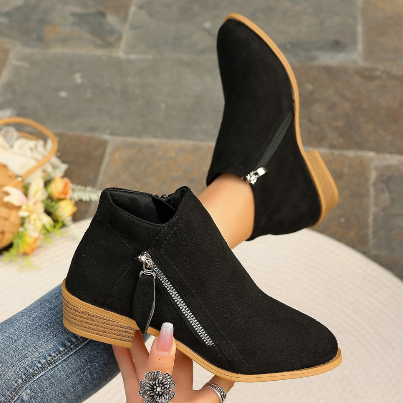 Tati Women's Ankle Boots | Block Heel, Timeless Design