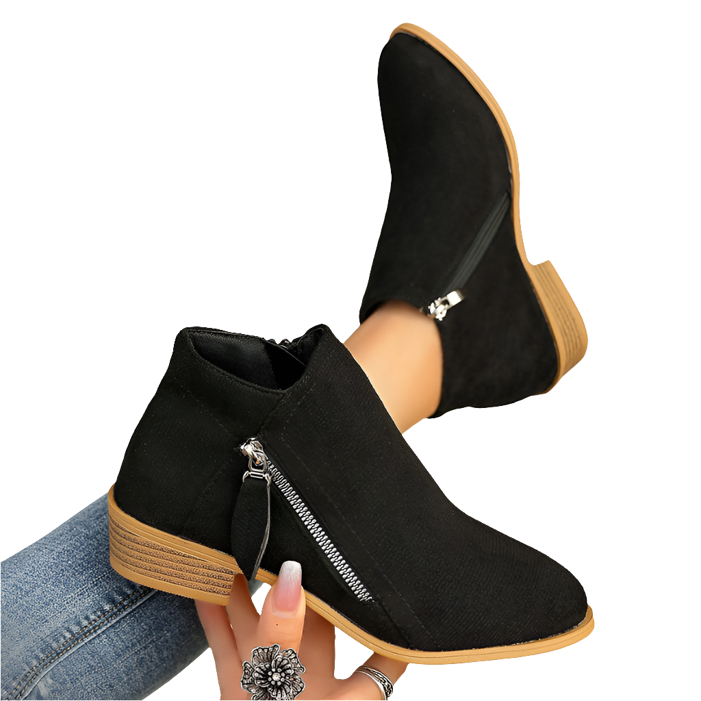 Tati Women's Ankle Boots | Block Heel, Timeless Design