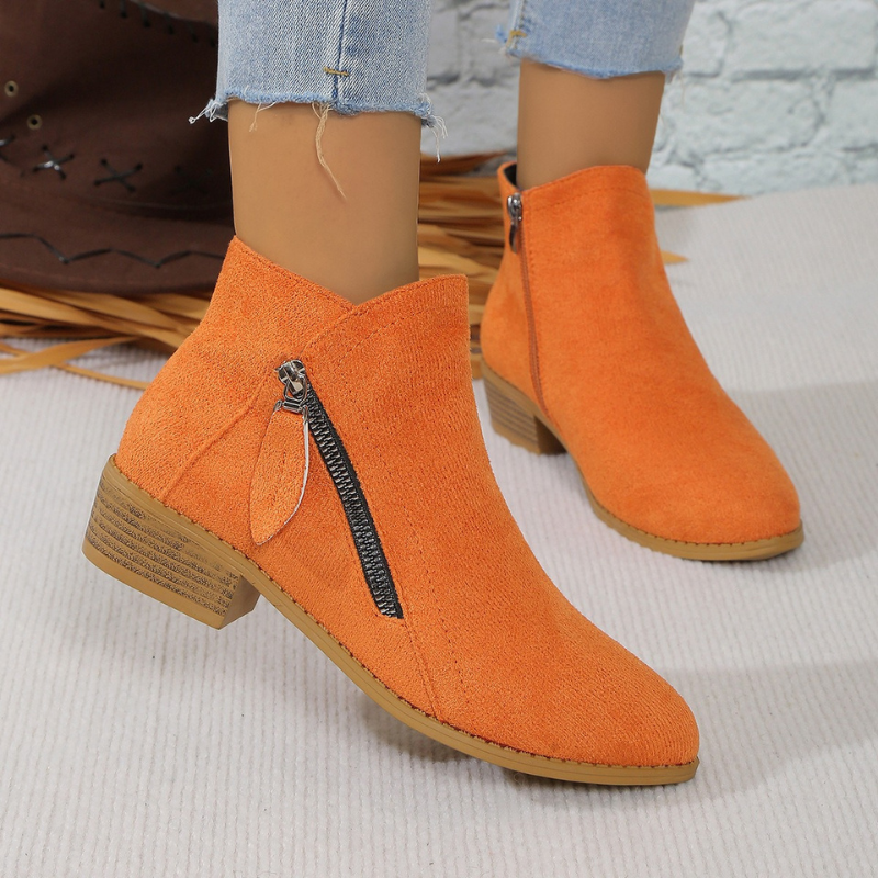 Tati Women's Ankle Boots | Block Heel, Timeless Design