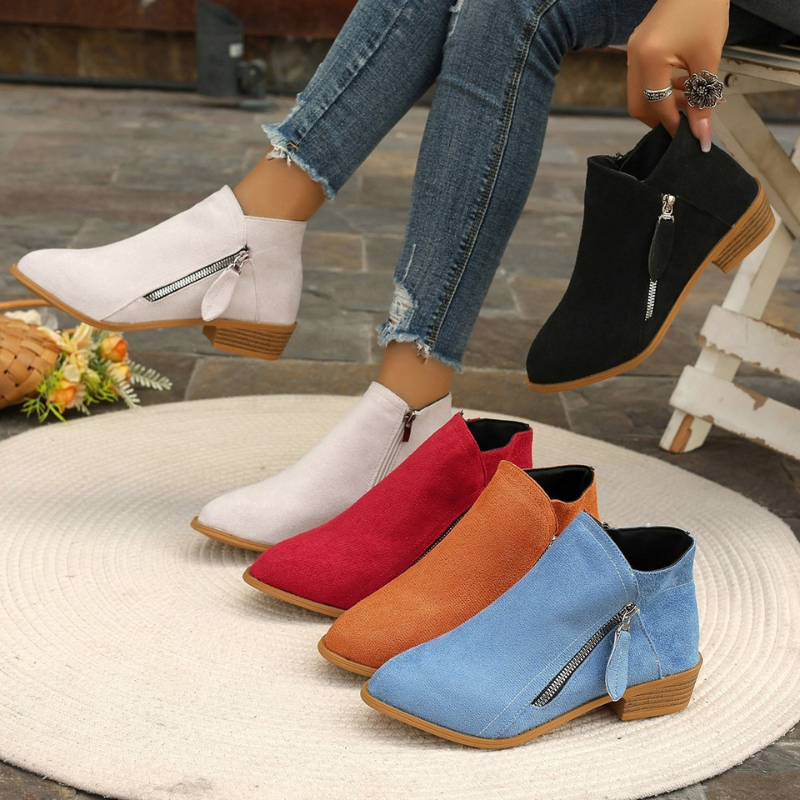 Tati Women's Ankle Boots | Block Heel, Timeless Design
