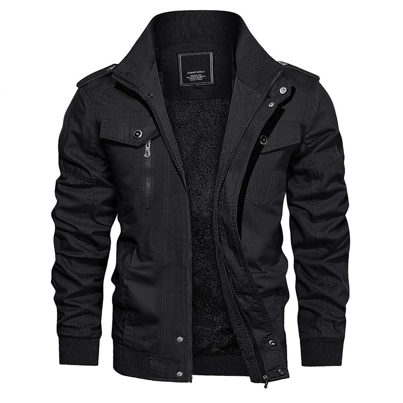 Tough Military Jacket for Men | Durable Winter Style 0