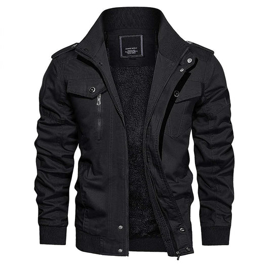 Tough Military Jacket for Men | Durable Winter Style 0