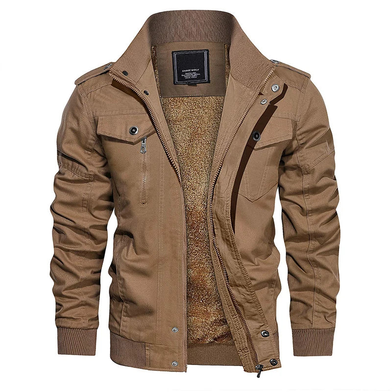 Tough Military Jacket for Men | Durable Winter Style 10
