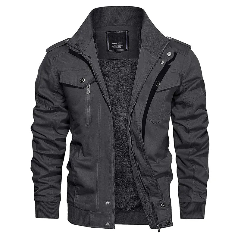 Tough Military Jacket for Men | Durable Winter Style 2