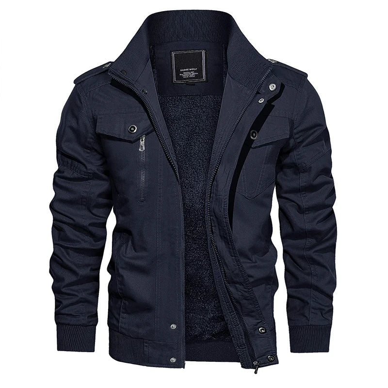 Tough Military Jacket for Men | Durable Winter Style 9