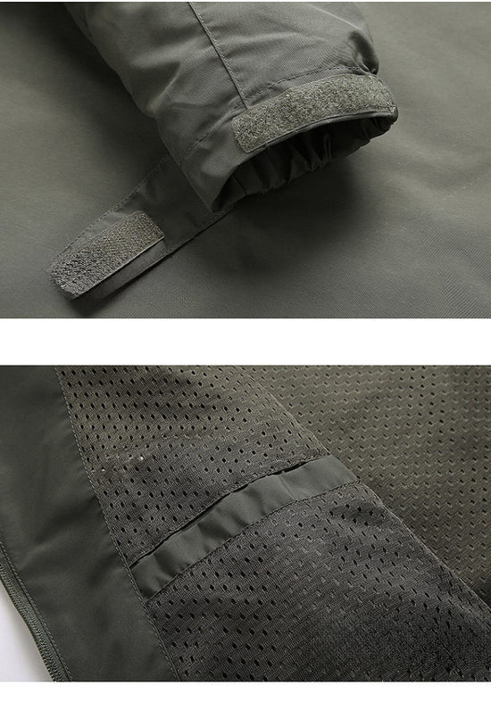 Trek Men's Summer Jacket | Weatherproof Softshell, Multiple Pockets 1