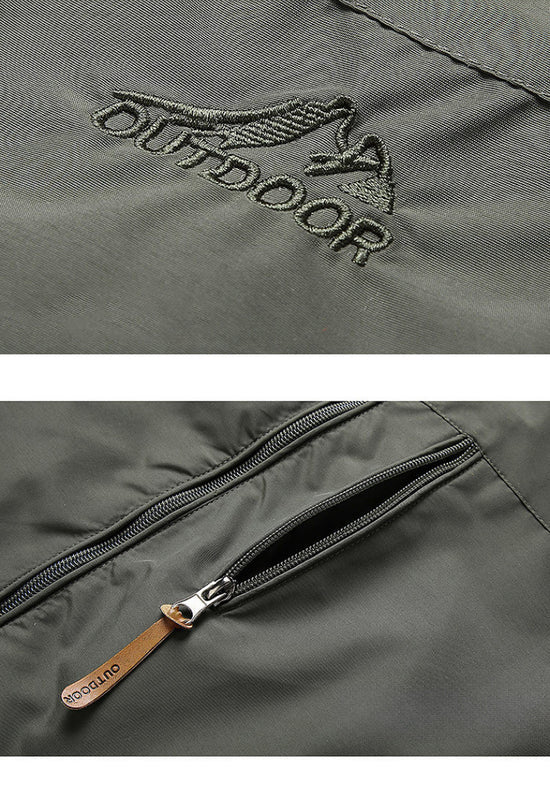 Trek Men's Summer Jacket | Weatherproof Softshell, Multiple Pockets 3