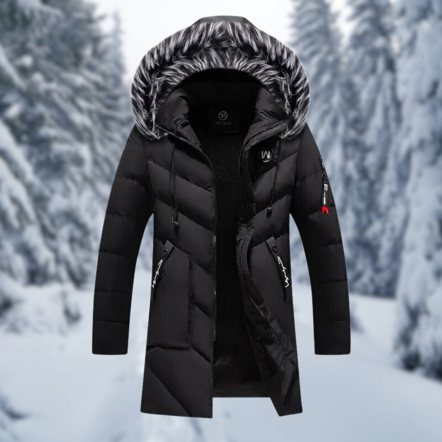 Padded Men's Winter Coat | High-Quality Quilted Jacket, Comfortable and Stylish
