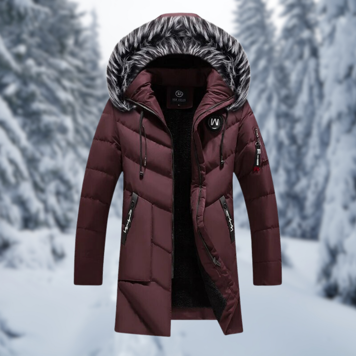 Padded Men's Winter Coat | High-Quality Quilted Jacket, Comfortable and Stylish
