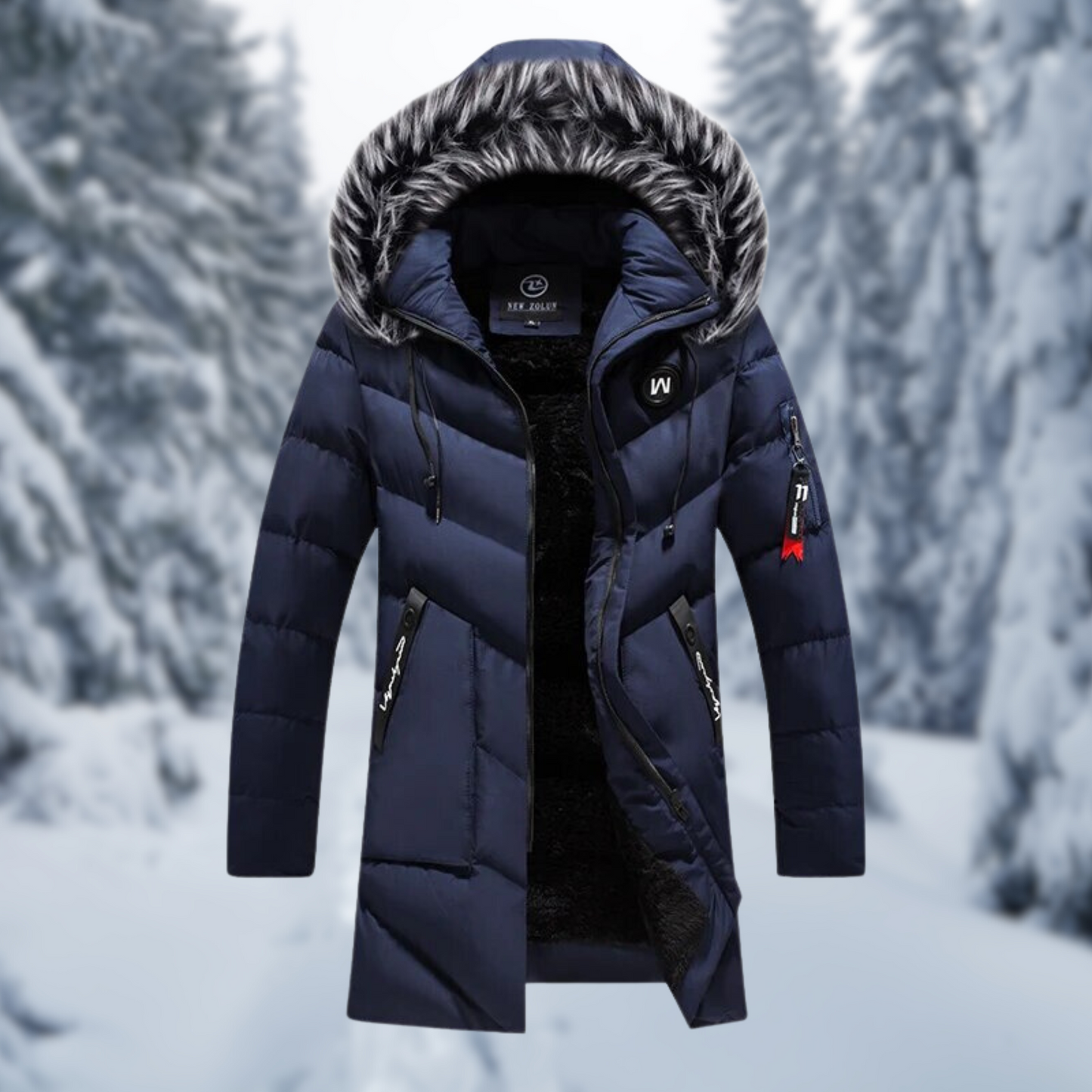 Padded Men's Winter Coat | High-Quality Quilted Jacket, Comfortable and Stylish