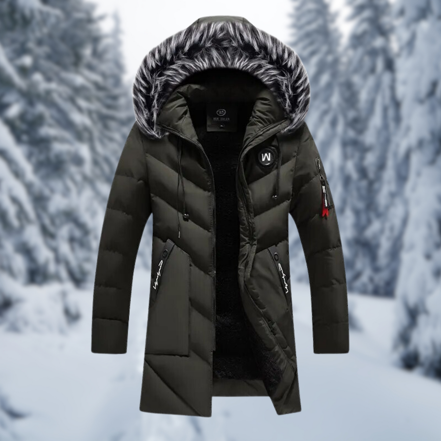 Padded Men's Winter Coat | High-Quality Quilted Jacket, Comfortable and Stylish