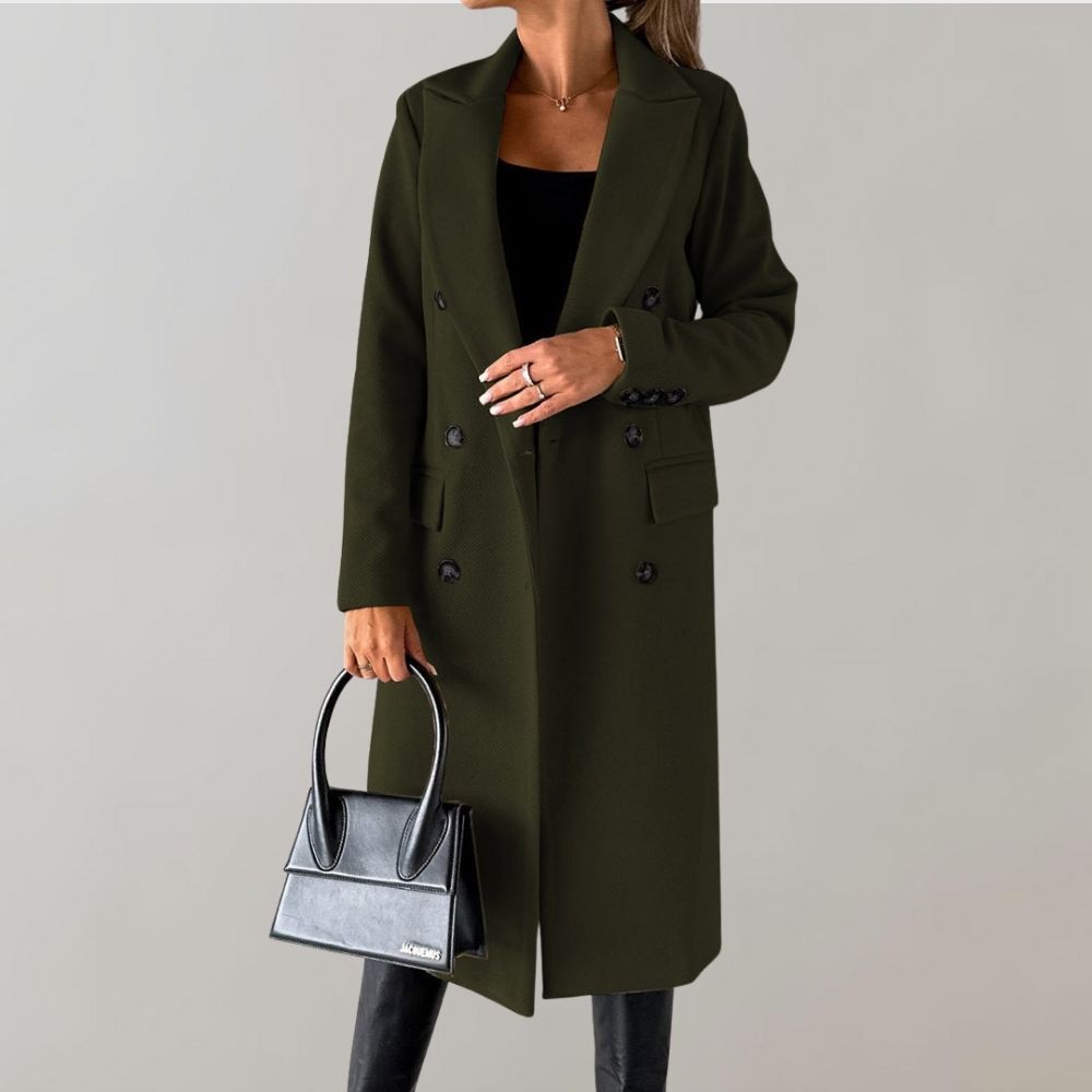 Elegant women's coat made of soft fabric | Timeless and comfortable design