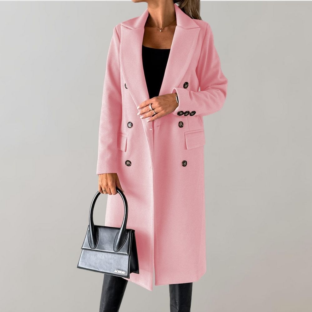 Elegant women's coat made of soft fabric | Timeless and comfortable design